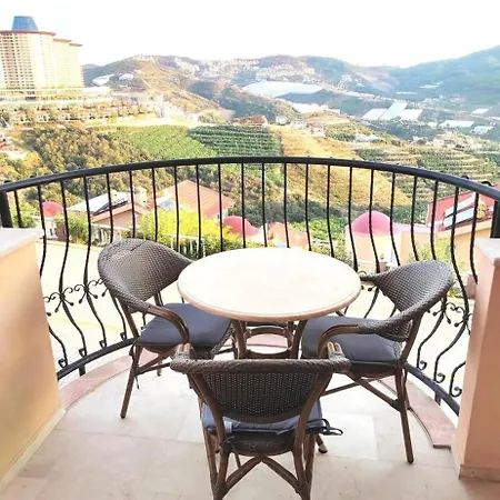 Goldcity De Deniz-doga Manzarali Villa, Isitmali Havuz,sauna,fitness ,fiber Wifi Βίλα *